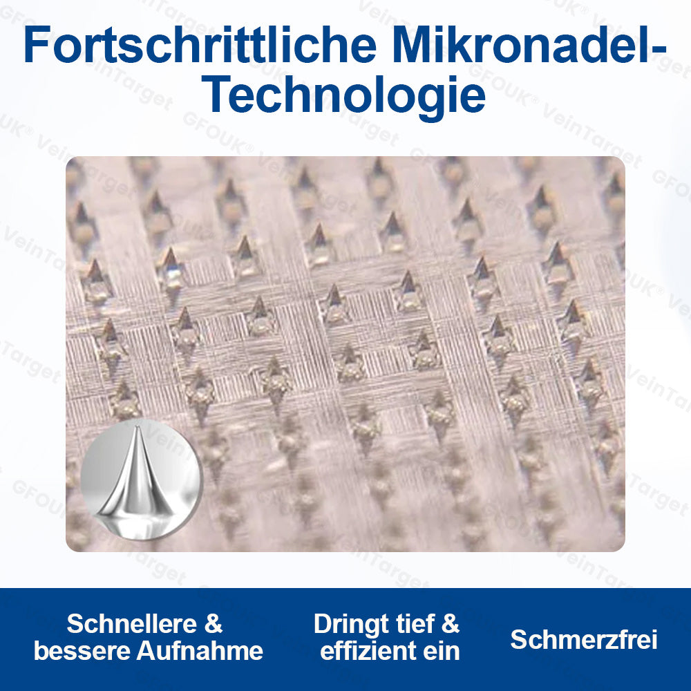 🇩🇪👨⚕️✅✅GFOUK® VeinTarget Mikronadel-Pflaster⚡Sofortige Linderung, langfristige Ergebnisse