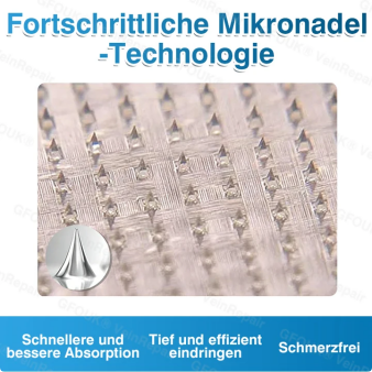 🇩🇪👨⚕️✅️🛡️GFOUK® VeinRepair Mikronadel-Pflasterrolle⚡Sofortige Linderung, langfristige Ergebnisse