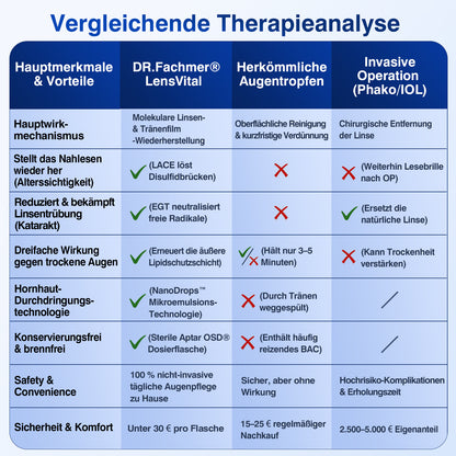 🇩🇪🎁DR.Fachmer® LensVital Nano-Augentropfen zur Linsen-Reparatur