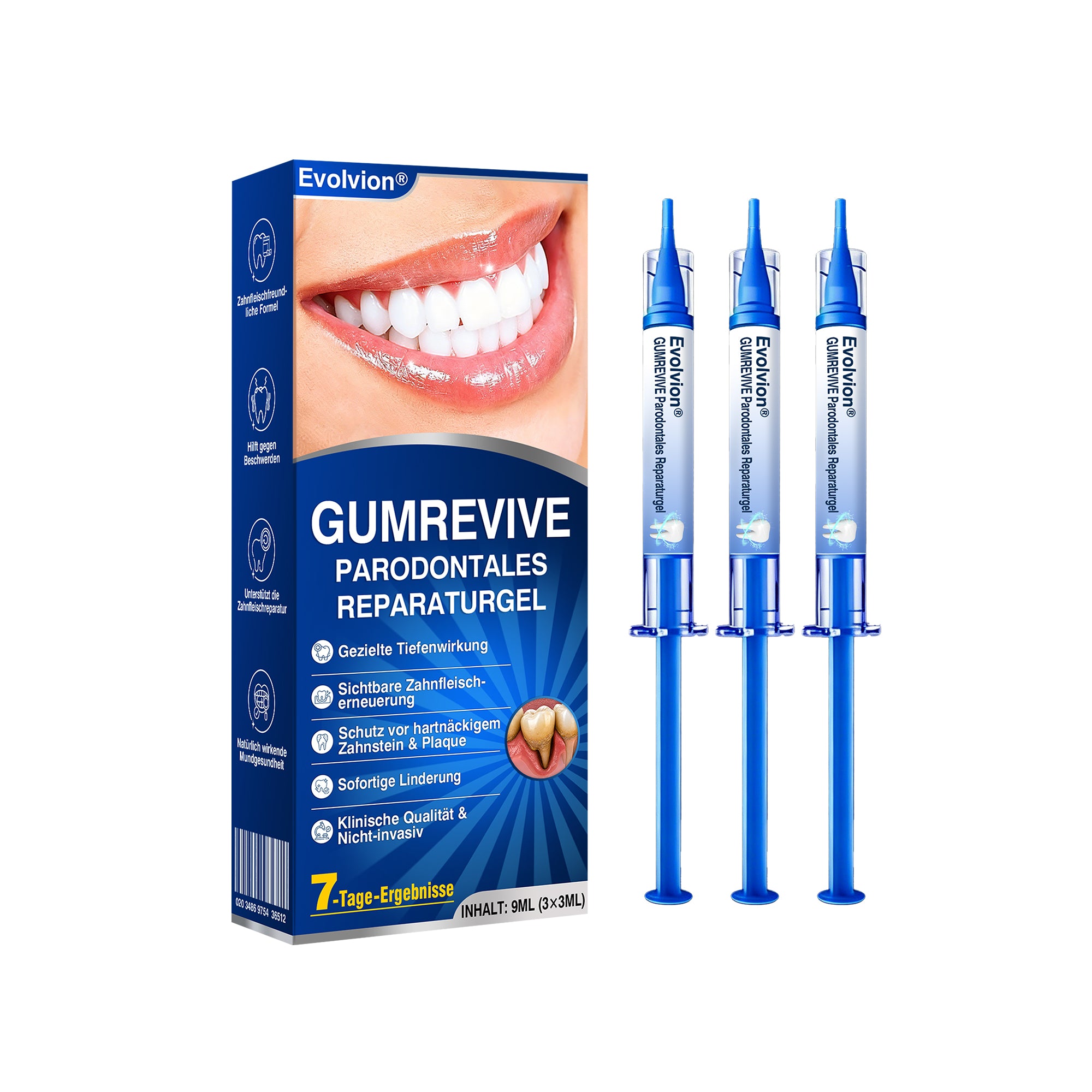 1er-Pack 🦷 Testen: Frische & Linderung