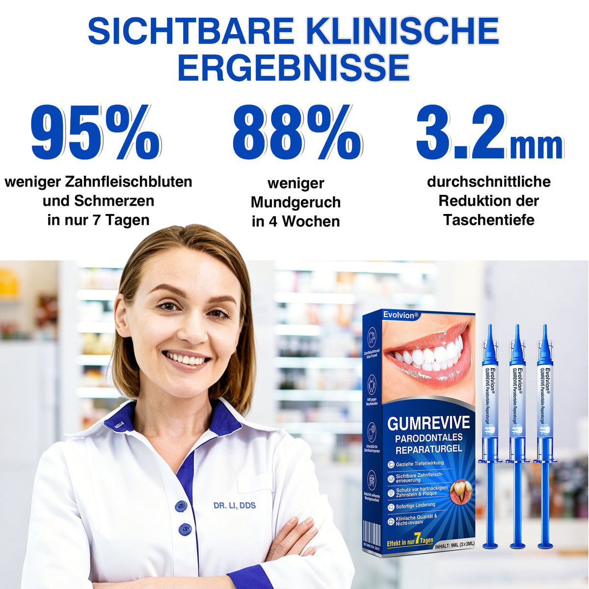 🇩🇪👨‍⚕️✅🦷Evolvion® GumRevive Parodontales Reparaturgel