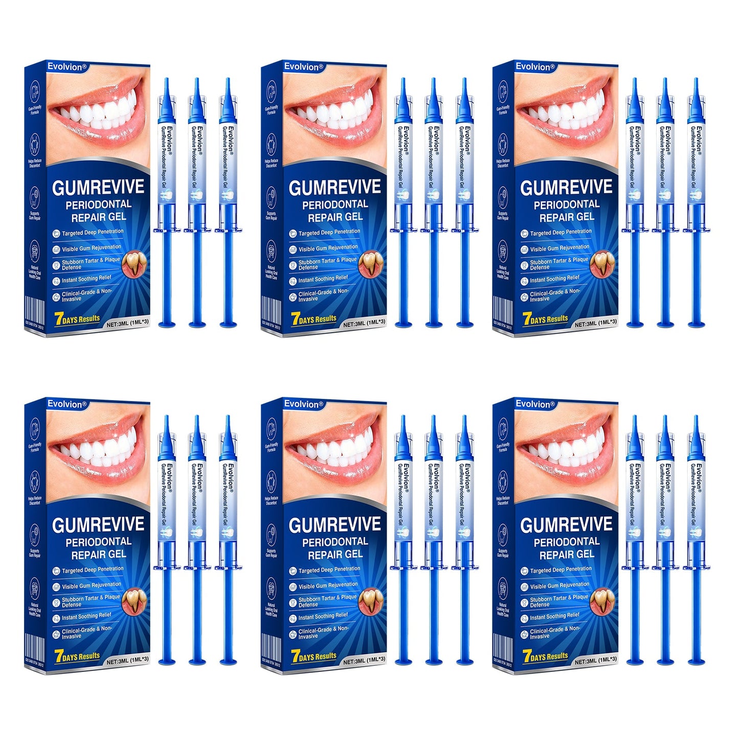👨‍⚕️✅😁Evolvion® GumRevive Periodontal Repair Gel