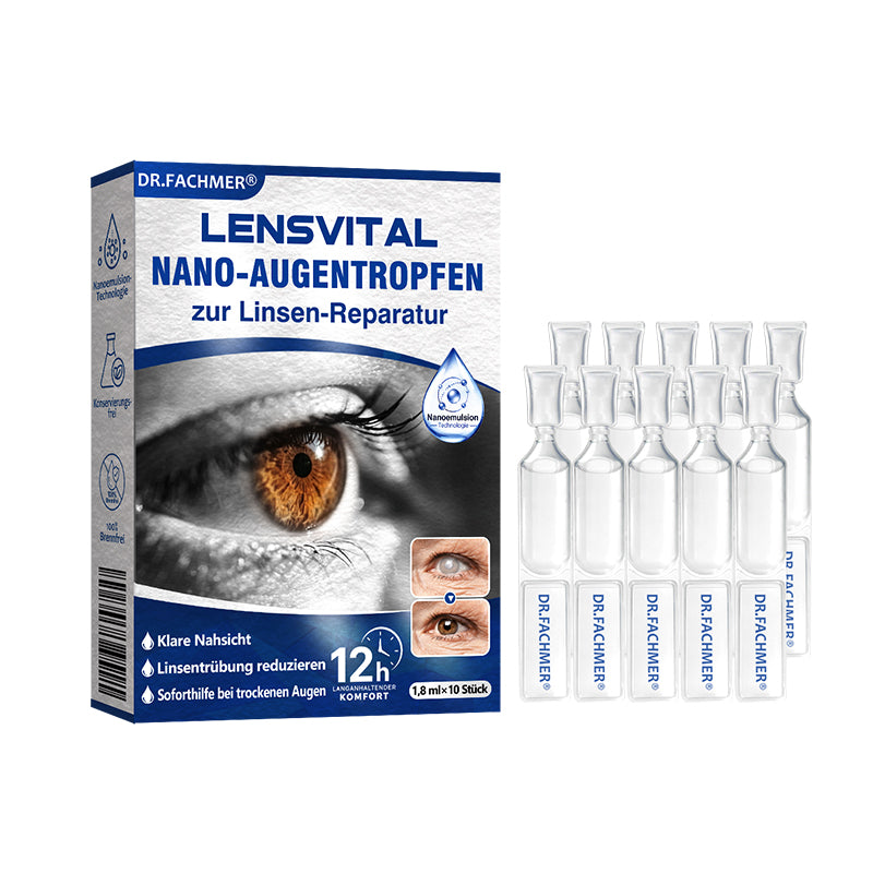 🇩🇪🎁DR.Fachmer® LensVital Nano-Augentropfen zur Linsen-Reparatur