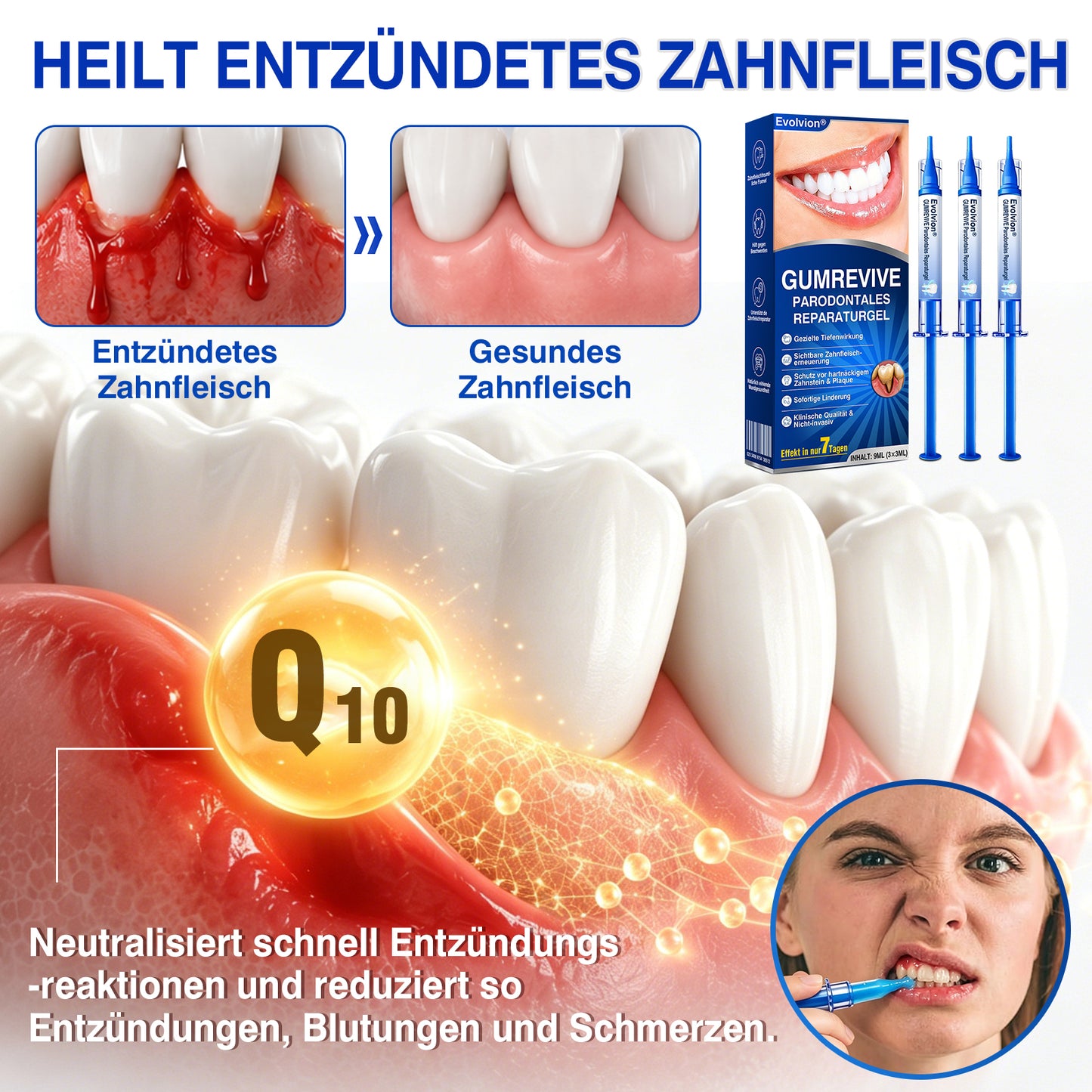 🇩🇪🏆🦷✨Evolvion® GumRevive Parodontales Reparaturgel