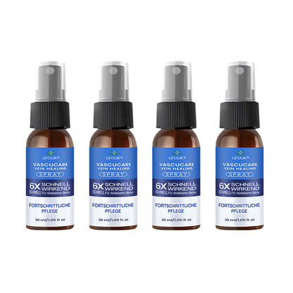 🇩🇪🎁GFOUK® VascuCare Vein Healing Spray(Entwickelt für Krampfadern, Besenreiser, tiefe Venenthrombose (TVT), chronische venöse Insuffizienz, venöse Geschwüre, Thrombophlebitis und andere venöse Beschwerden)