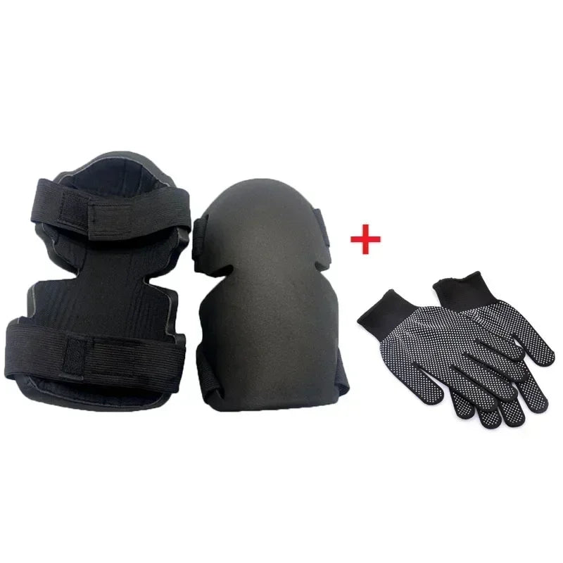 Kneepads and gloves