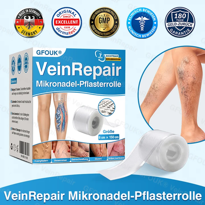 🇩🇪🏆✅️👨‍⚕️GFOUK® VeinRepair Mikronadel-Pflasterrolle⚡Sofortige Linderung, langfristige Ergebnisse