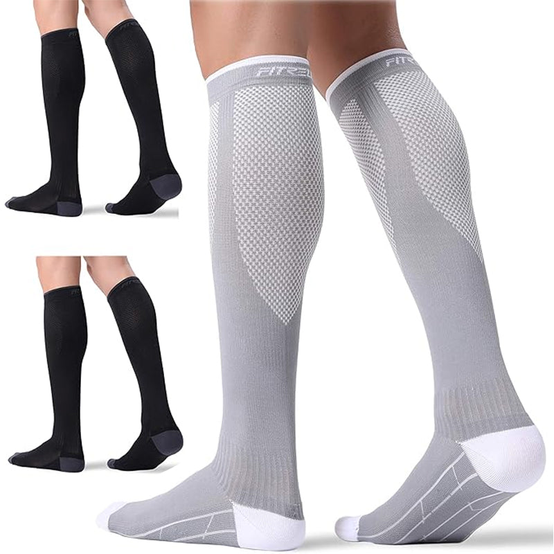 3 Pairs Compression Socks for Women and Men 20-30mmHg-Circulation Support Socks3